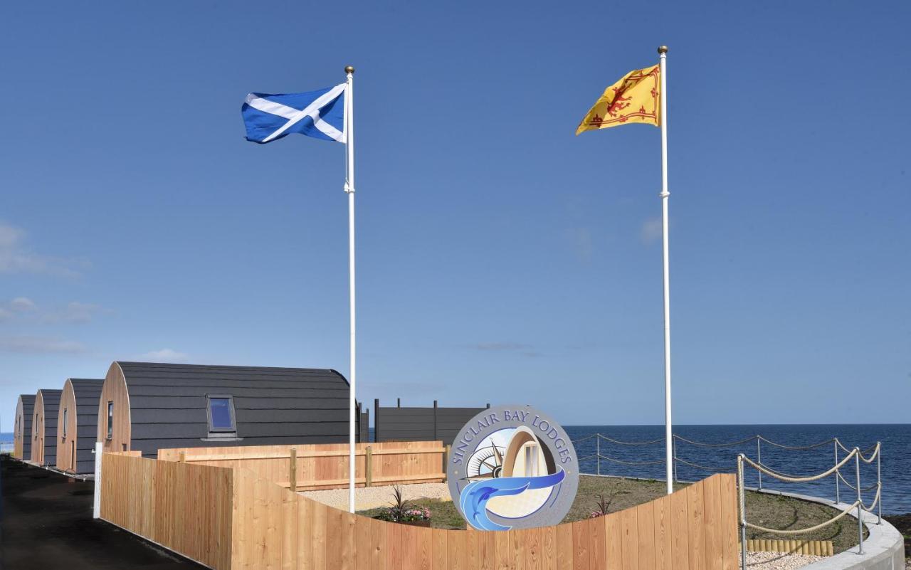 2 Sinclair Bay Lodges Keiss Exterior foto